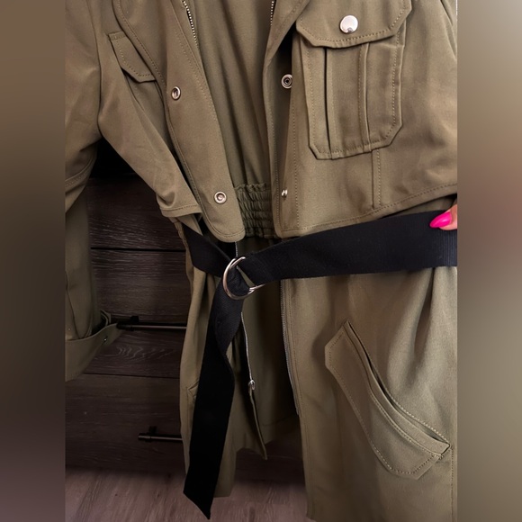 GUESS| TRENCH COAT Kaki - Picture 5 of 7